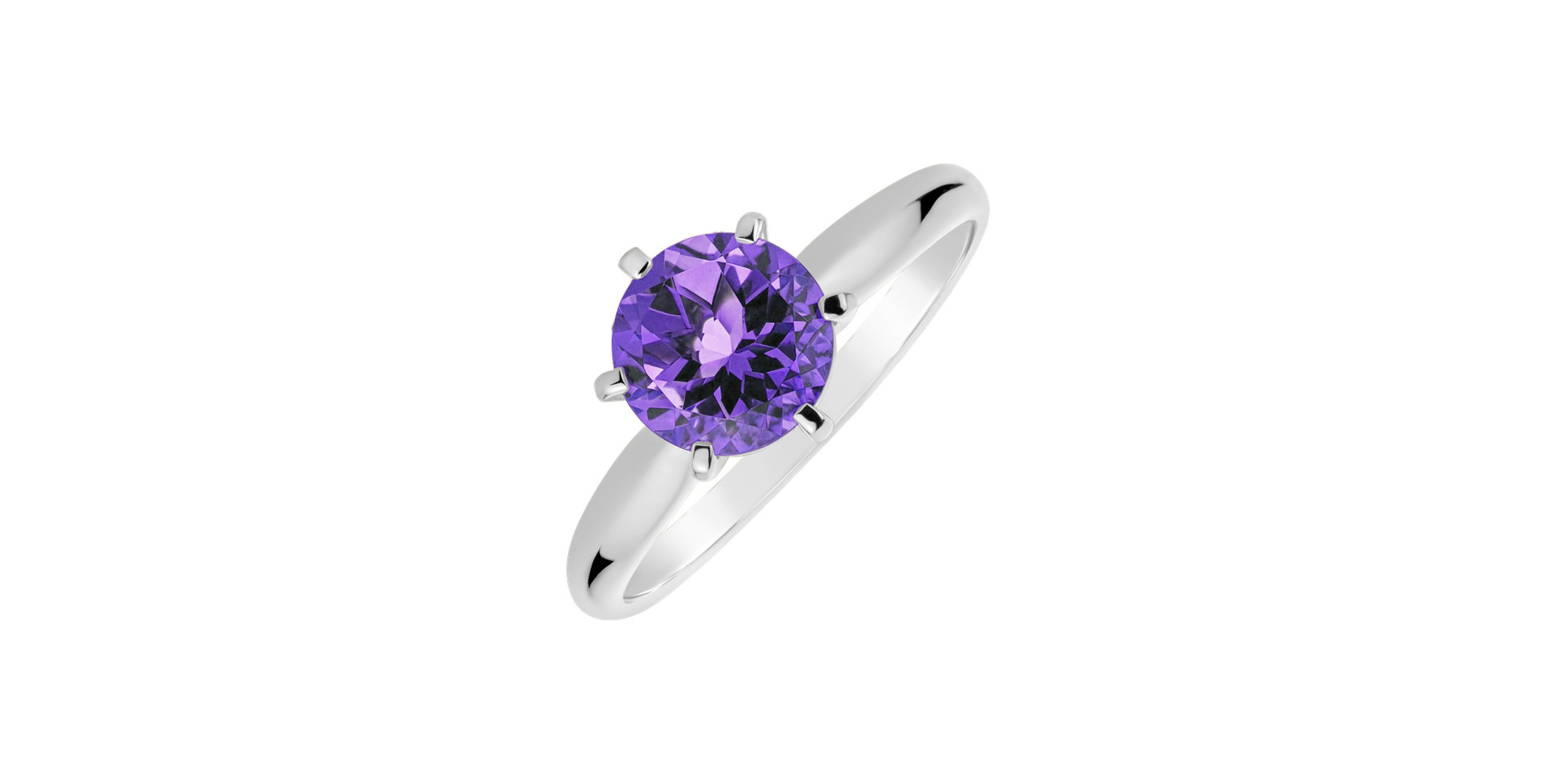 Ring with Amethyst Eternal Joy