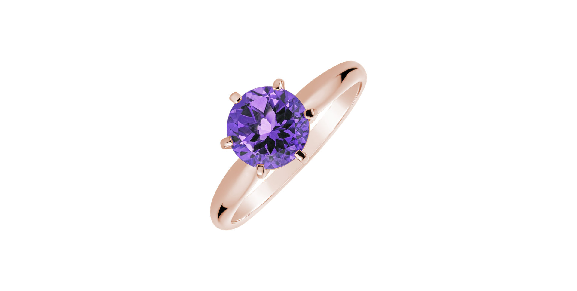 Ring with Amethyst Eternal Joy