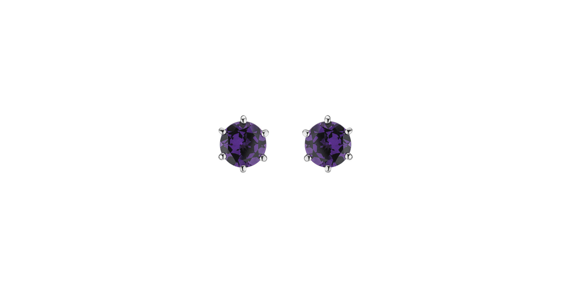 Earrings with Amethyst Vesper Romance