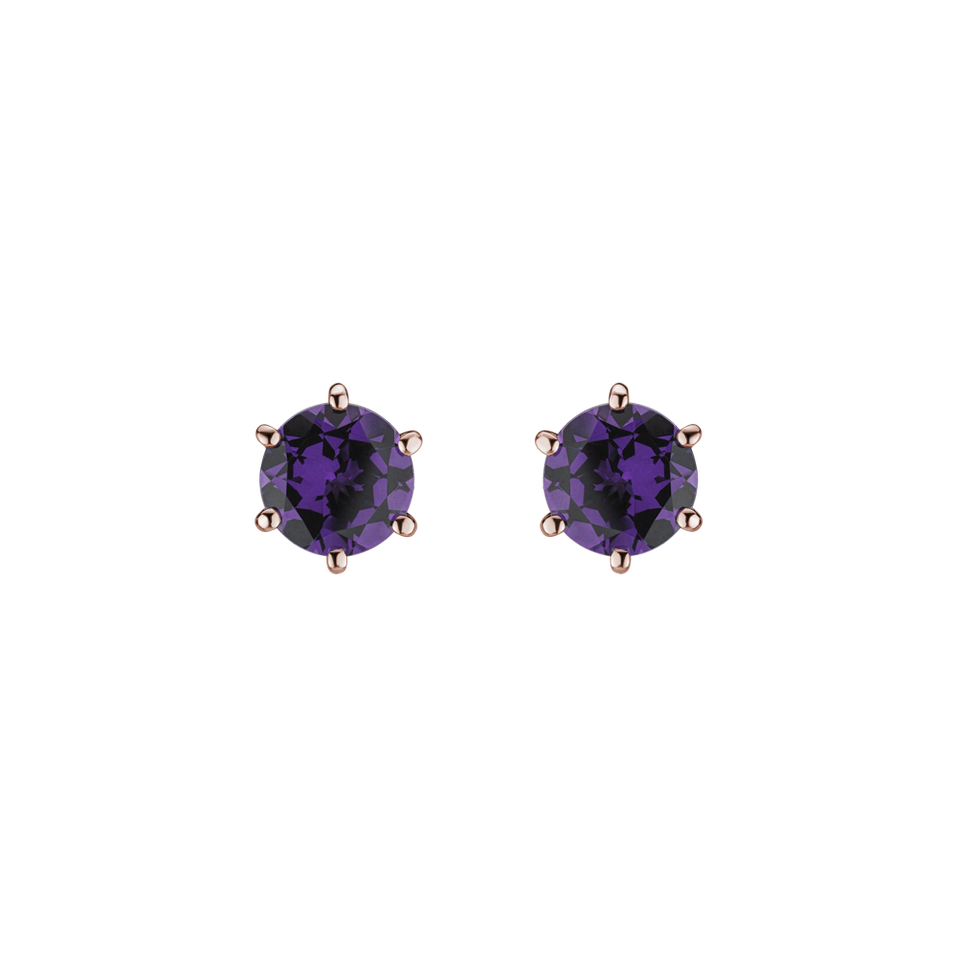 Earrings with Amethyst Vesper Romance