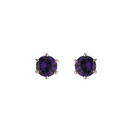 Earrings with Amethyst Vesper Romance
