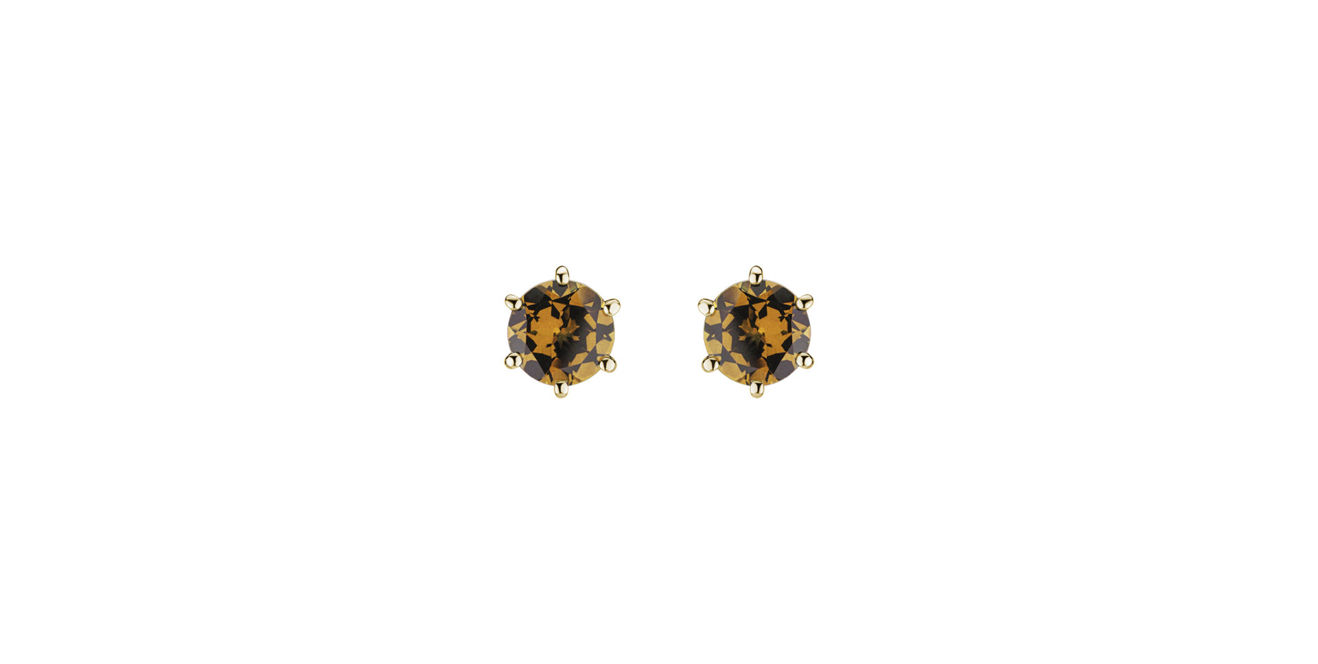 Earrings with Citrine Vesper Romance