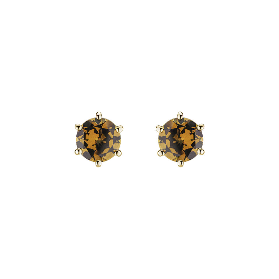 Earrings with Citrine Vesper Romance