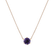 Necklace with Amethyst Essential Drop2