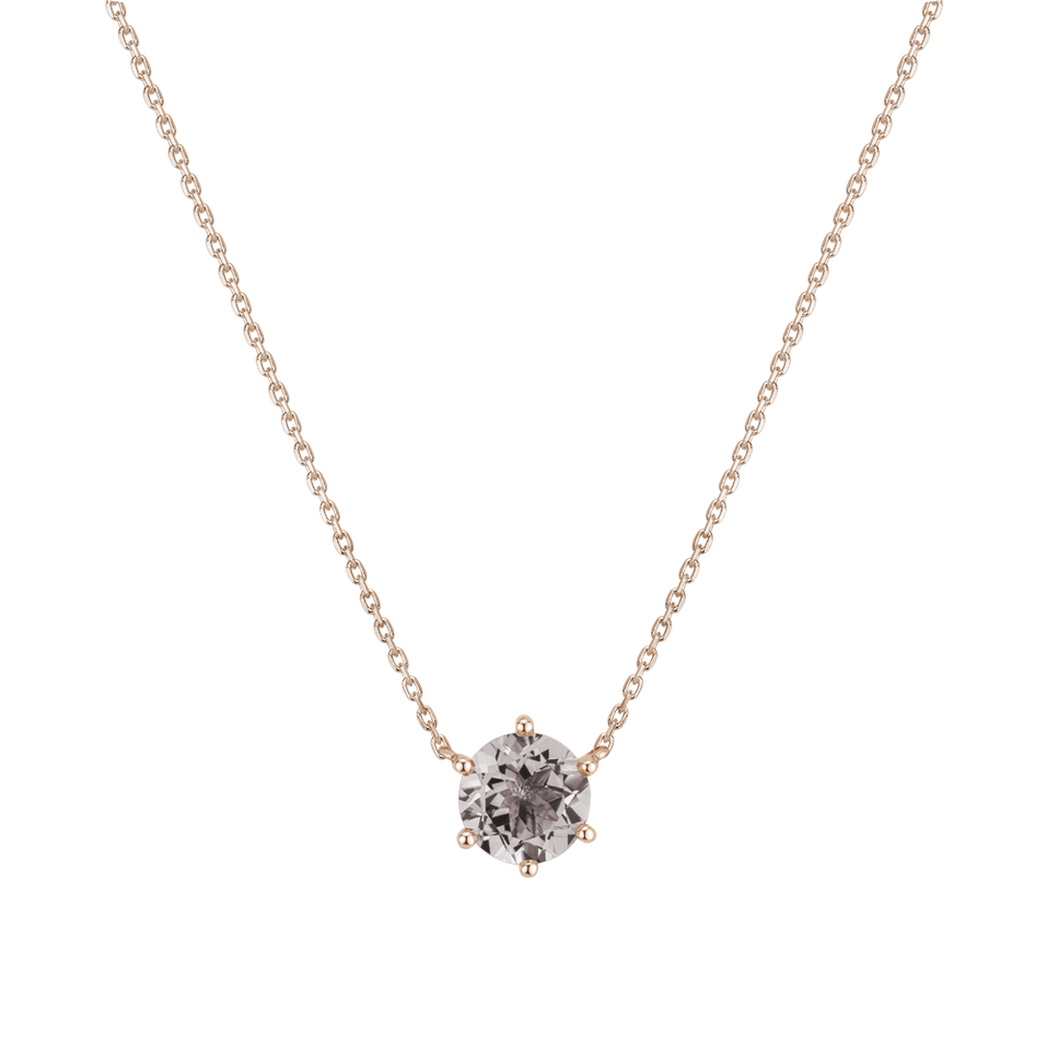 Necklace with Morganite Essential Drop