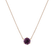 Necklace with Rhodolite Essential Drop2
