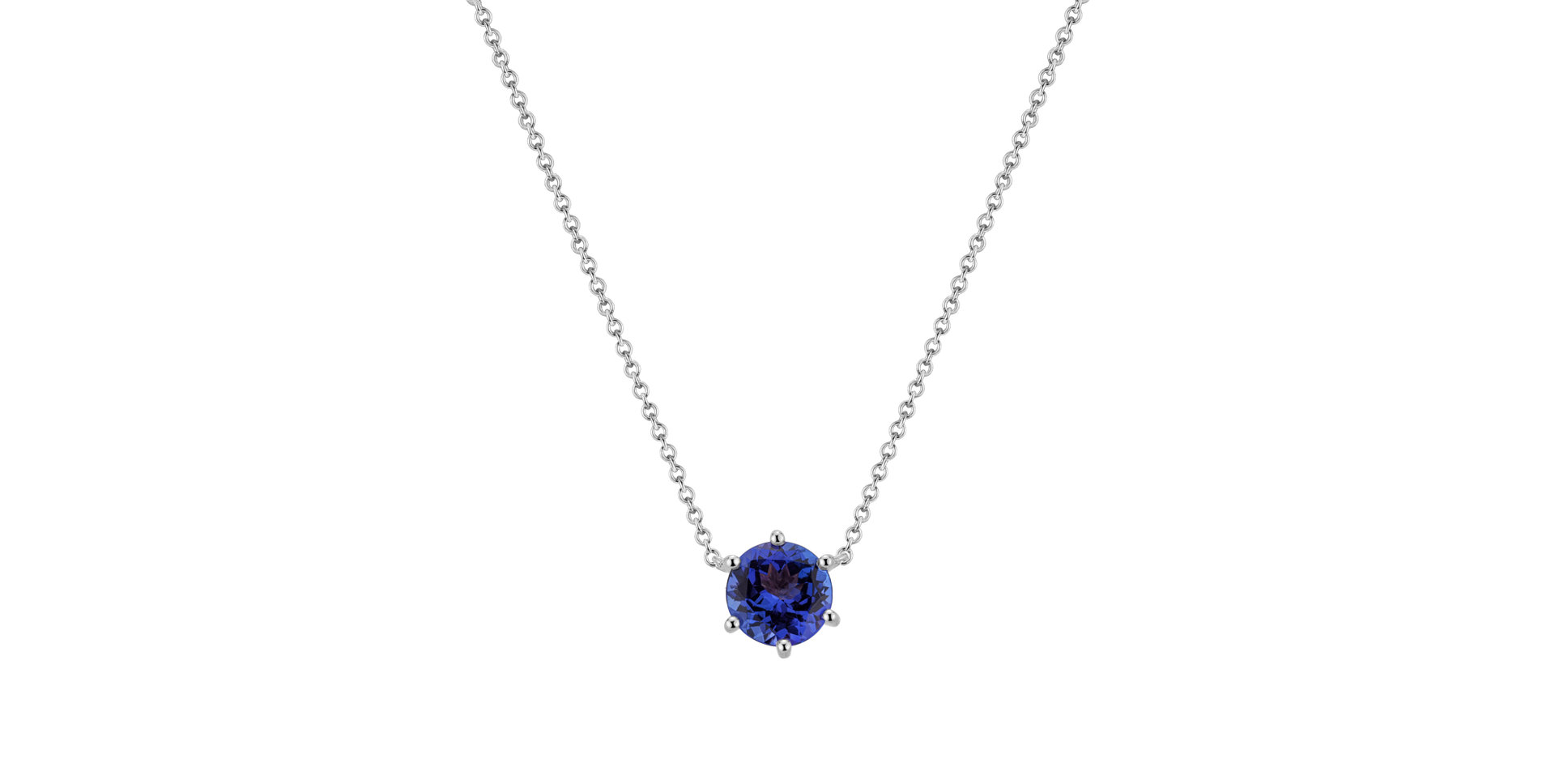 Necklace with Tanzanite Essential Drop