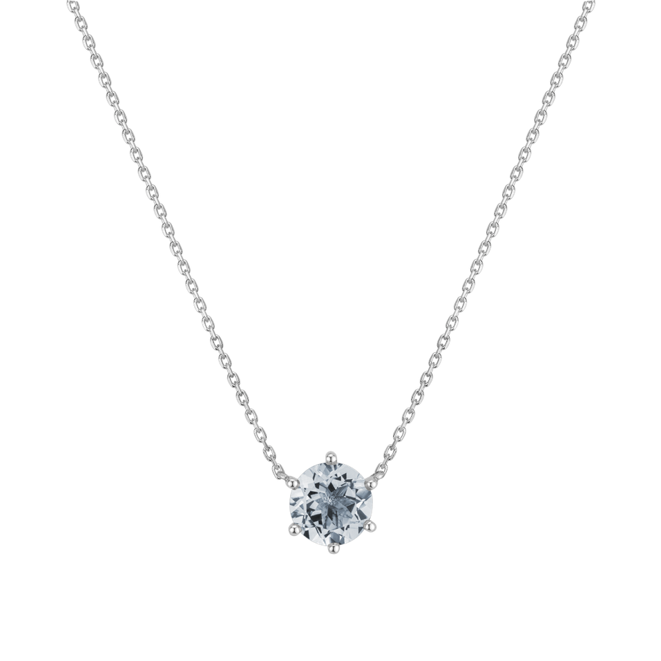 Necklace with Topaz Essential Drop