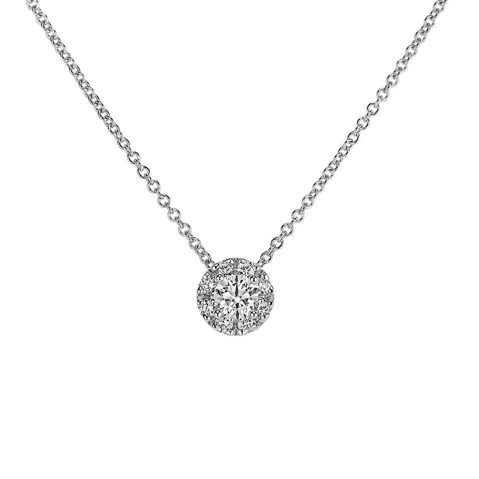 Diamond necklace Curvy Wish