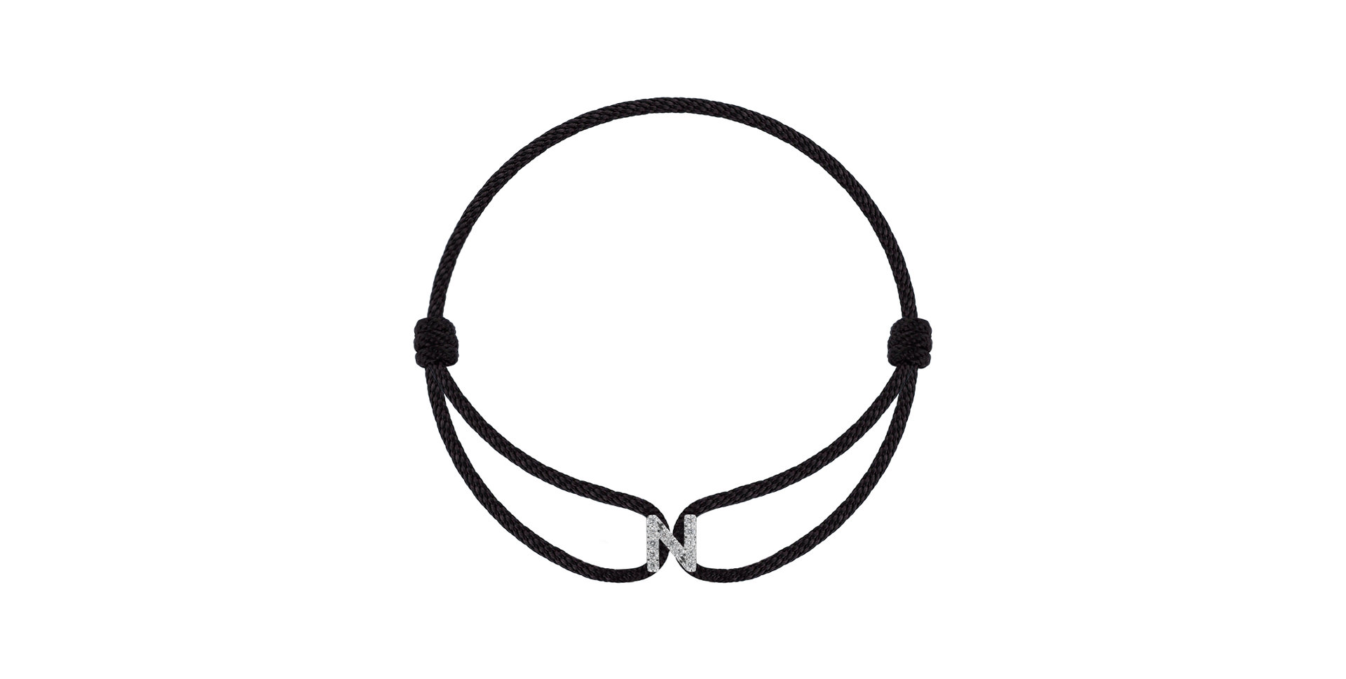 Bracelet with diamonds Miracle Alphabet