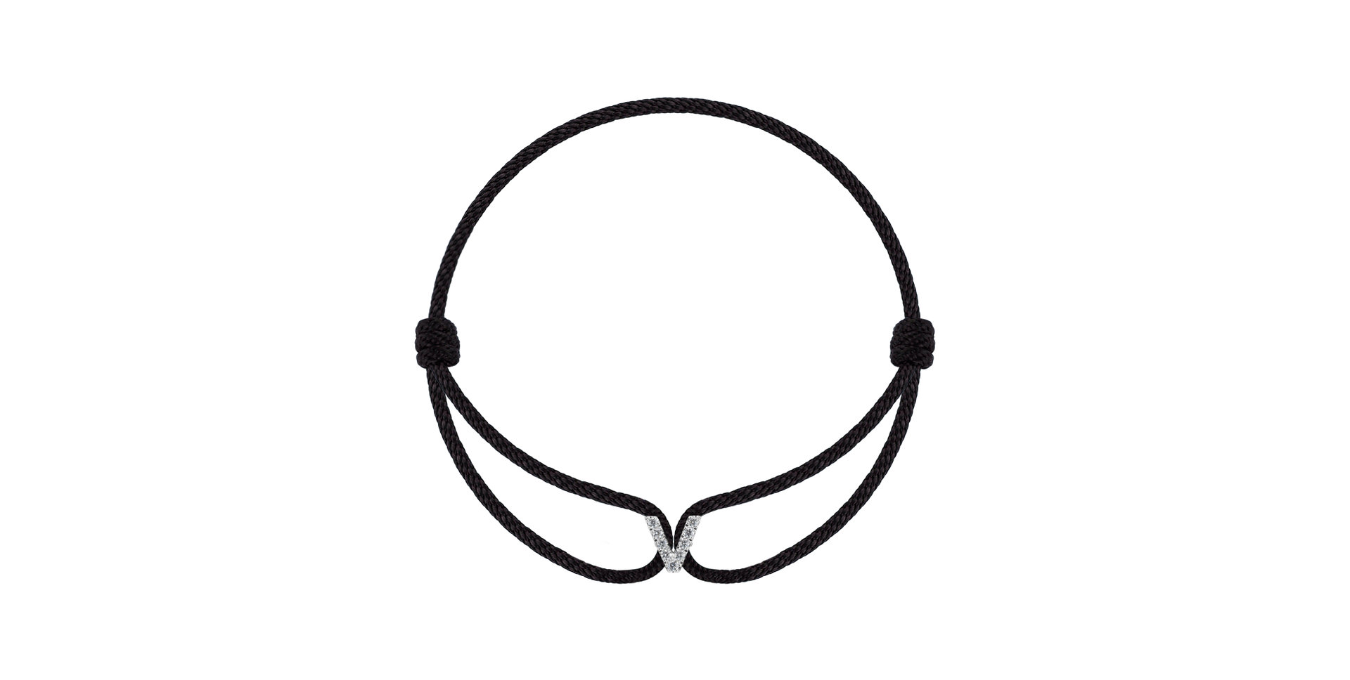 Bracelet with diamonds Miracle Alphabet