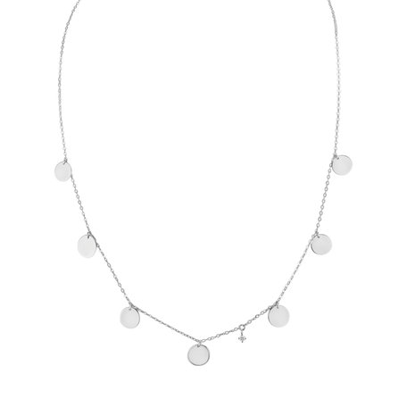 Diamond necklace Circles of Passion