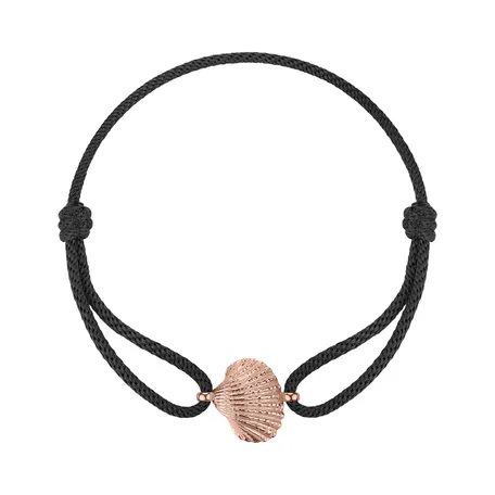 Bracelet with cord Luxury Clam