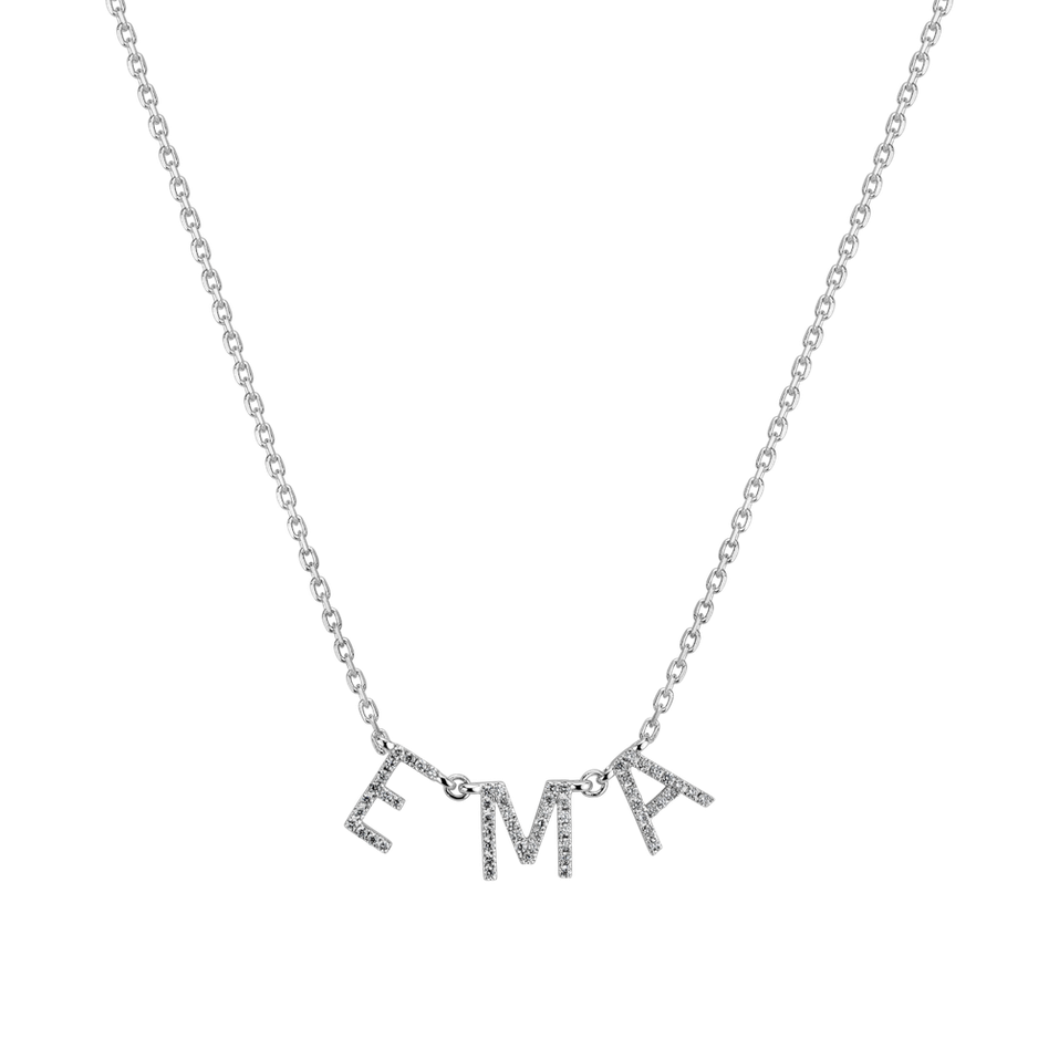 Diamond necklace Ema Shine