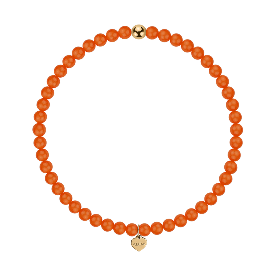 Bracelet with Coral Fancy Beauty