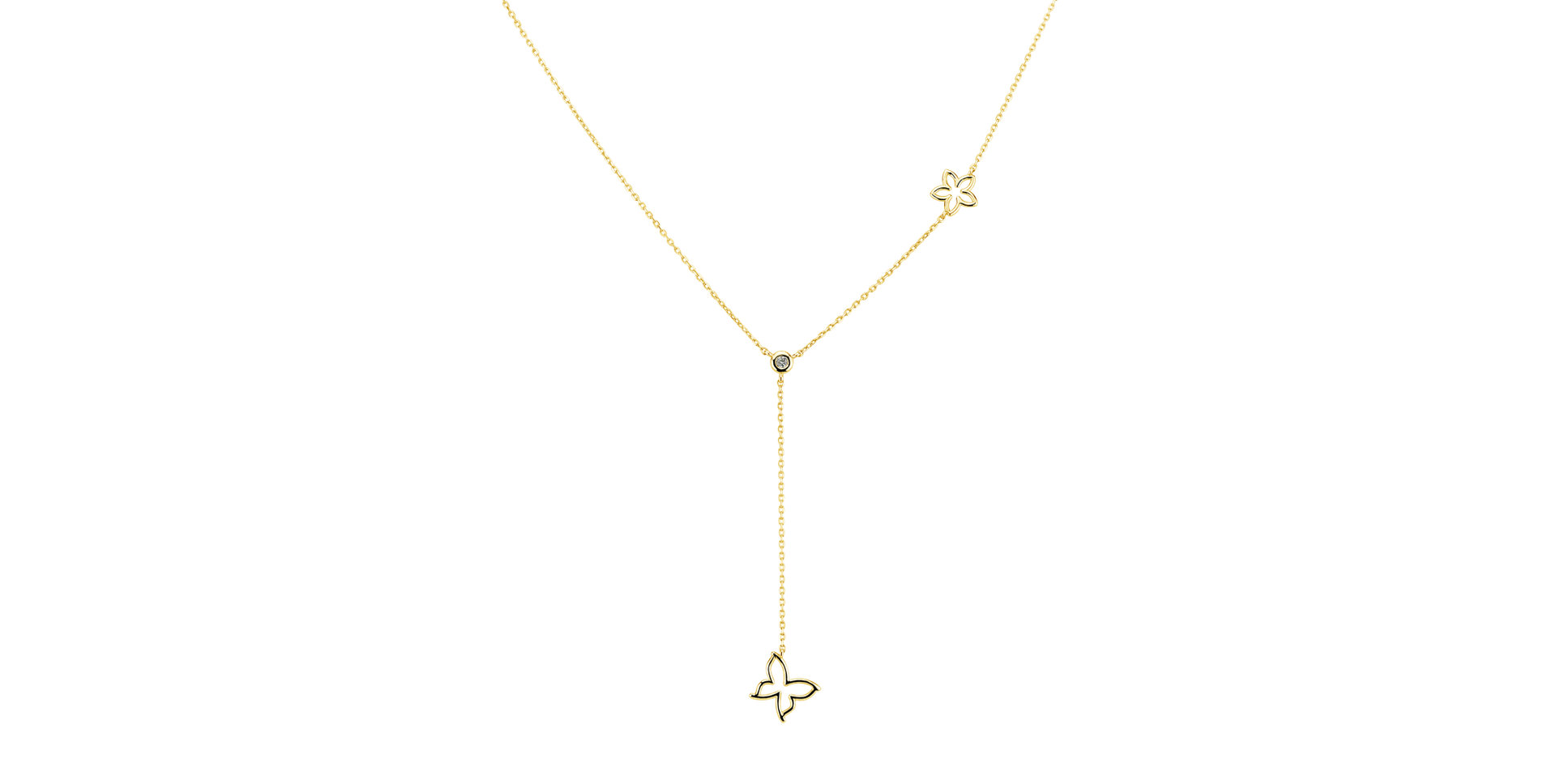 Diamond necklace Touch of Spring