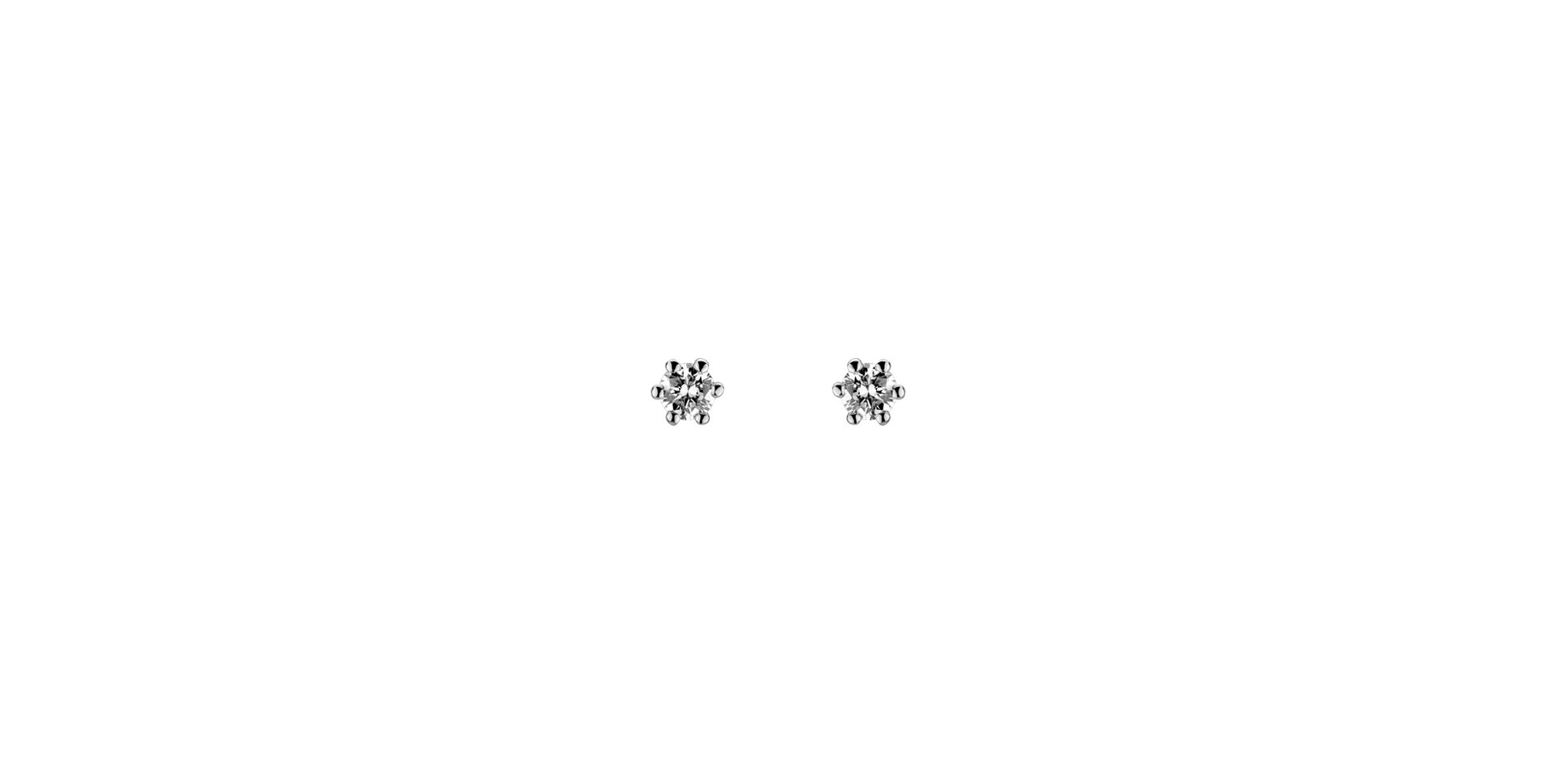 Diamond earrings Vesper Romance
