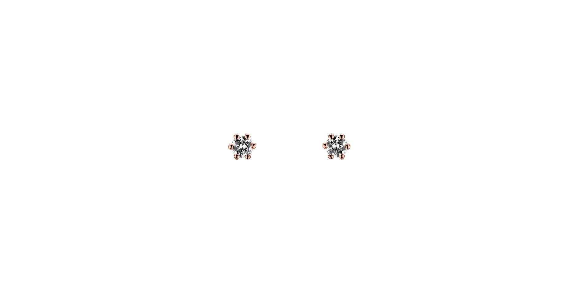 Diamond earrings Vesper Romance