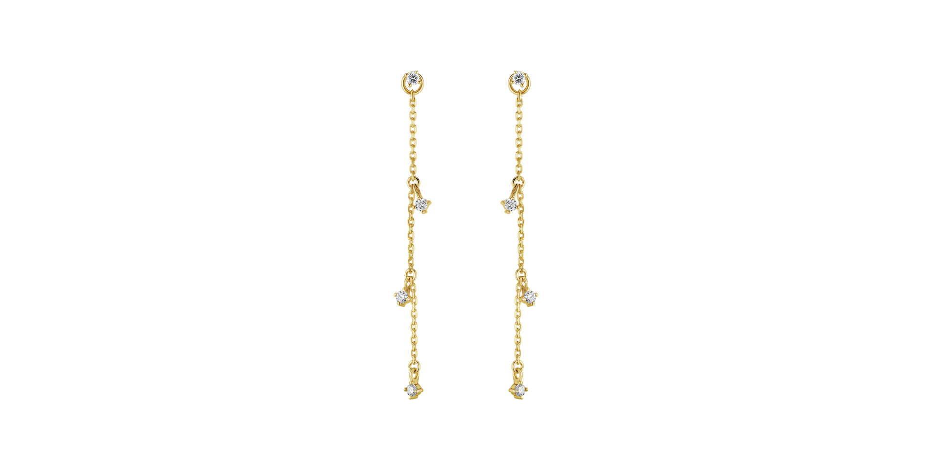 Diamond earrings Cha Cha