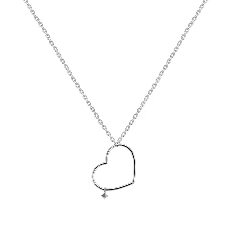 Diamond necklace Lovely Felling