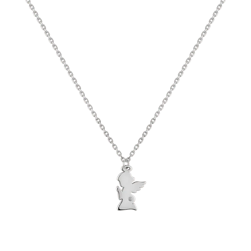 Diamond necklace Lonely Angel
