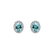 Diamond earrings with Aquamarine Imperial Allegory2