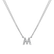 Diamond necklace Shiny Alphabet2