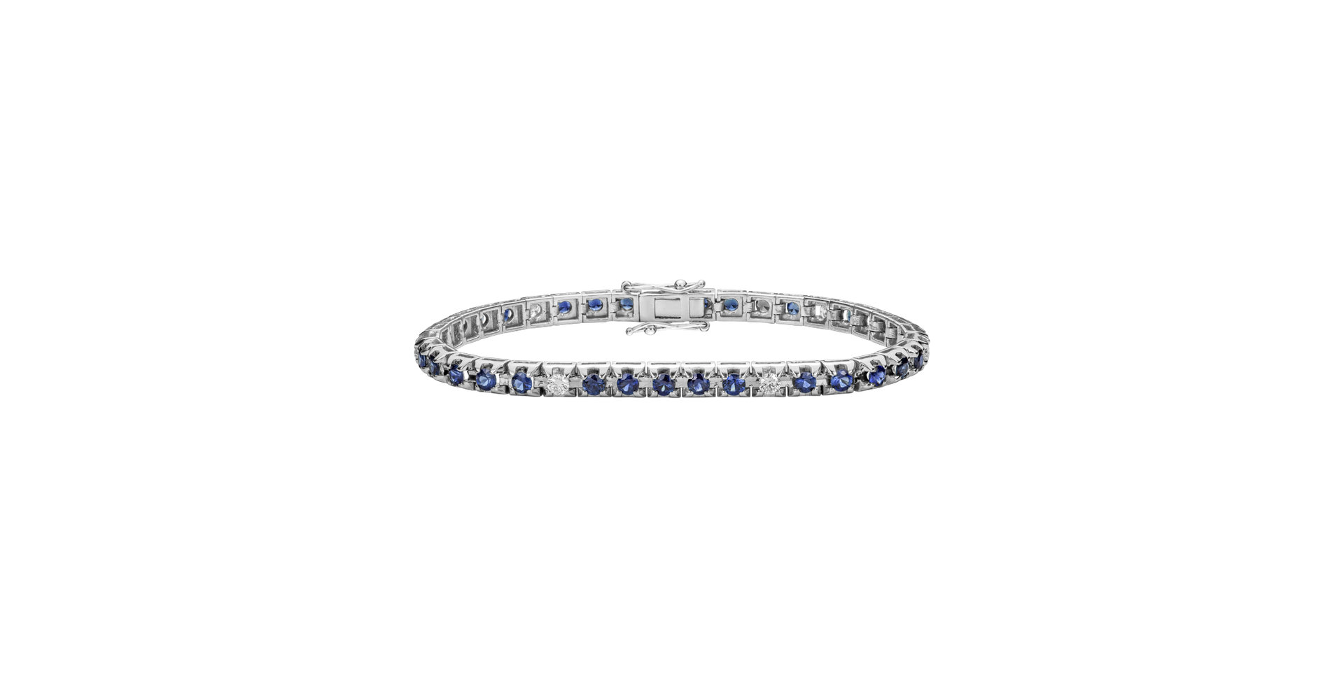 Diamond bracelet with Sapphire Ralana