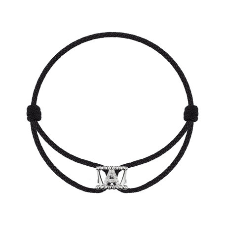 Bracelet with diamonds Magnificent Letter
