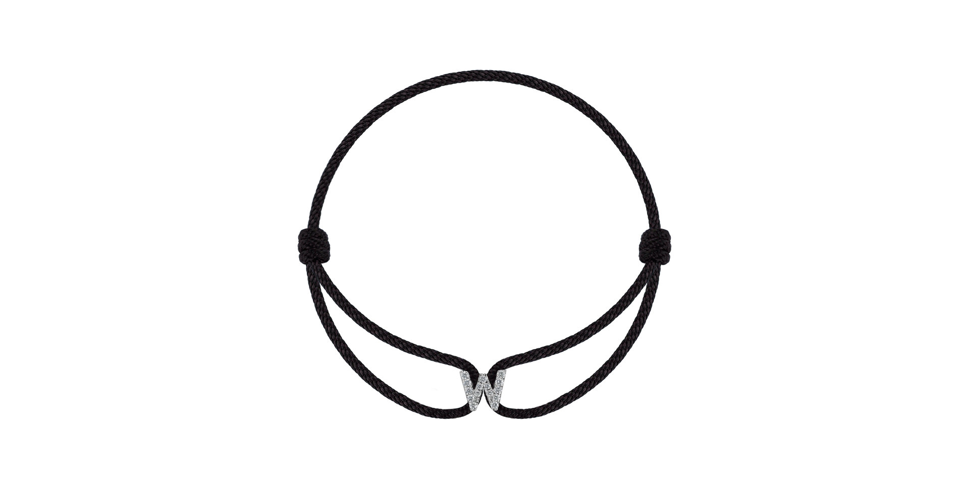 Bracelet with diamonds Miracle Alphabet