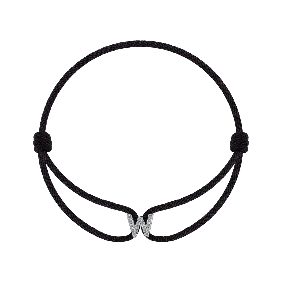 Bracelet with diamonds Miracle Alphabet