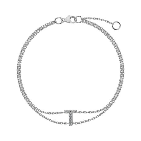 Bracelet with diamonds Alphabet Constellations