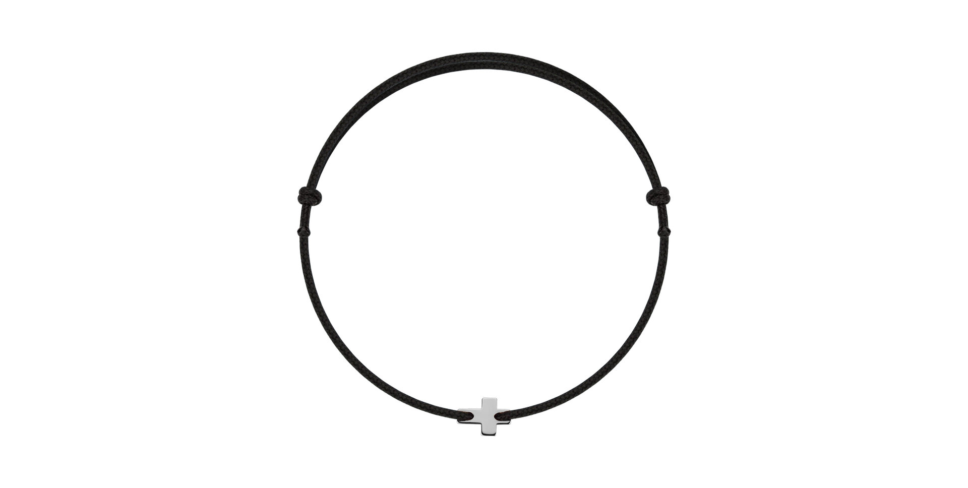 Bracelet with cord The Cross