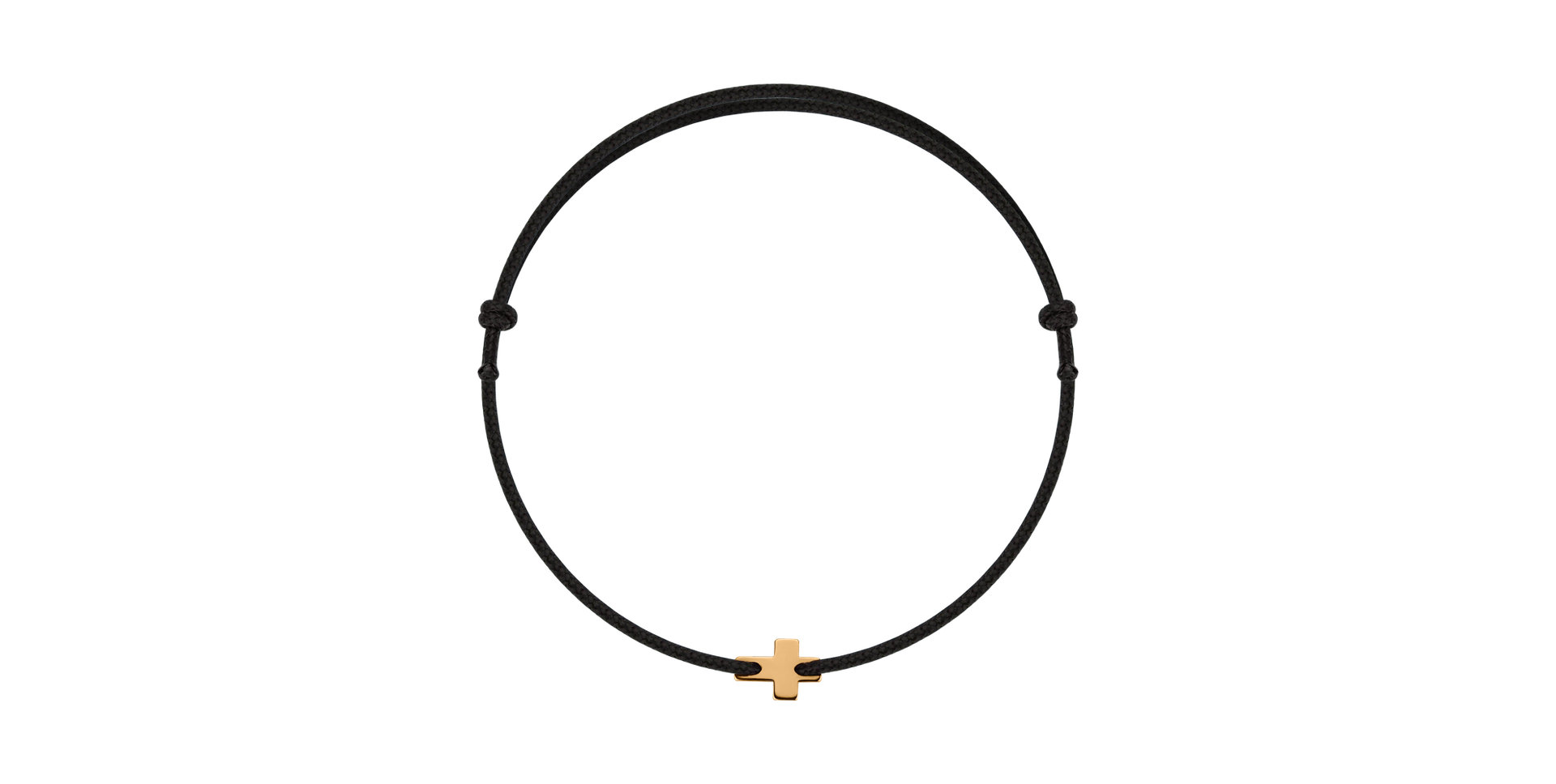 Bracelet with cord The Cross