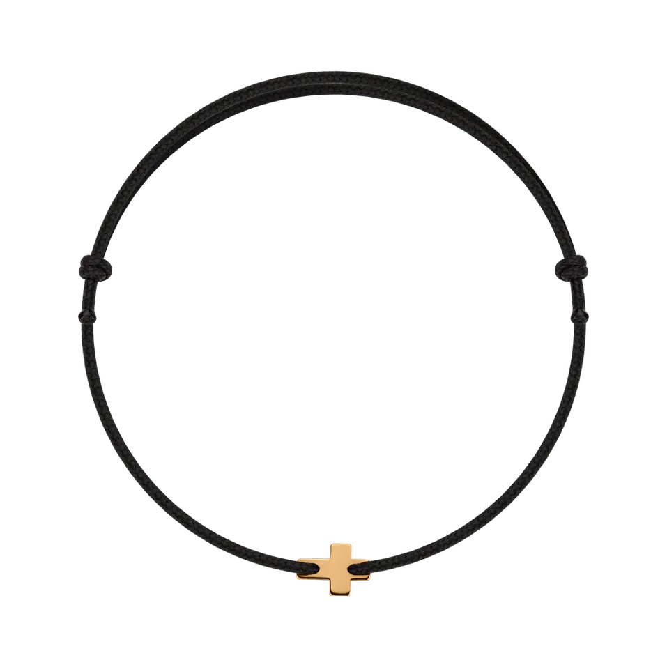 Bracelet with cord The Cross