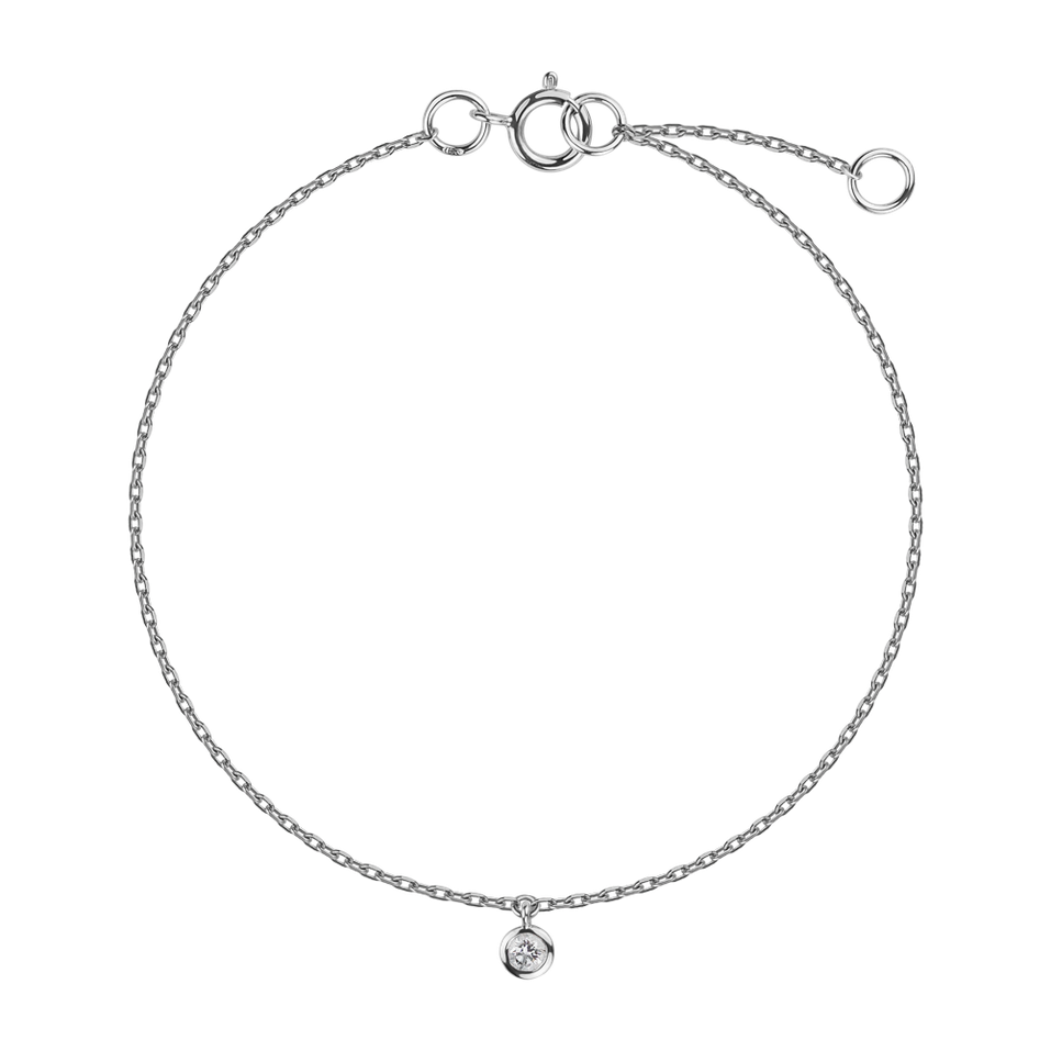 Bracelet with diamonds Nanili