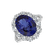 Diamond ring with Tanzanite Renaissance Desire2