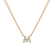 Diamond necklace Shiny Alphabet2