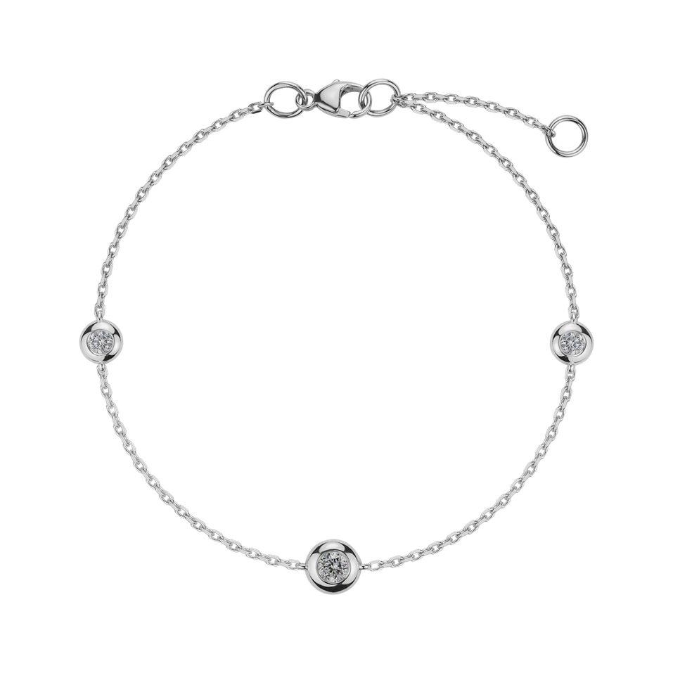 Diamond bracelet Faith Dots