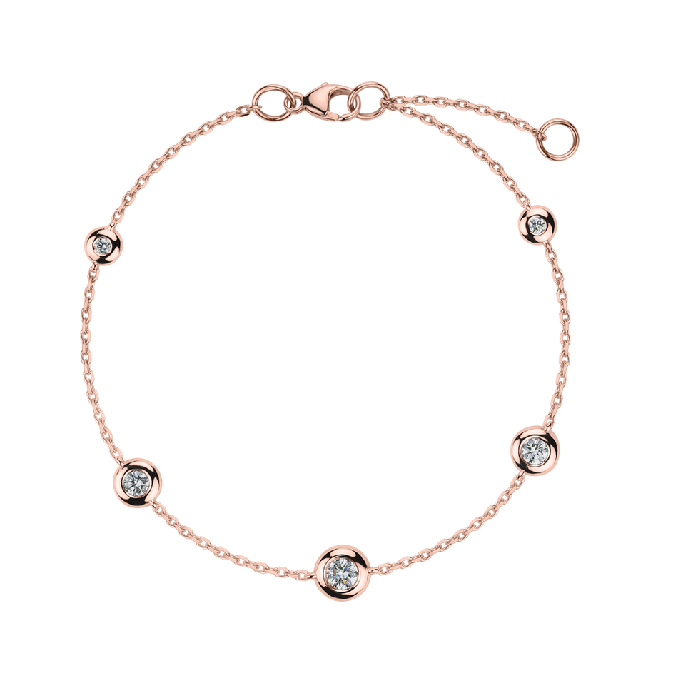 Bracelet with diamonds Delilah