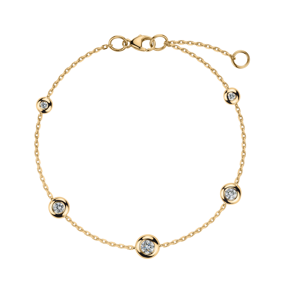 Bracelet with diamonds Delilah