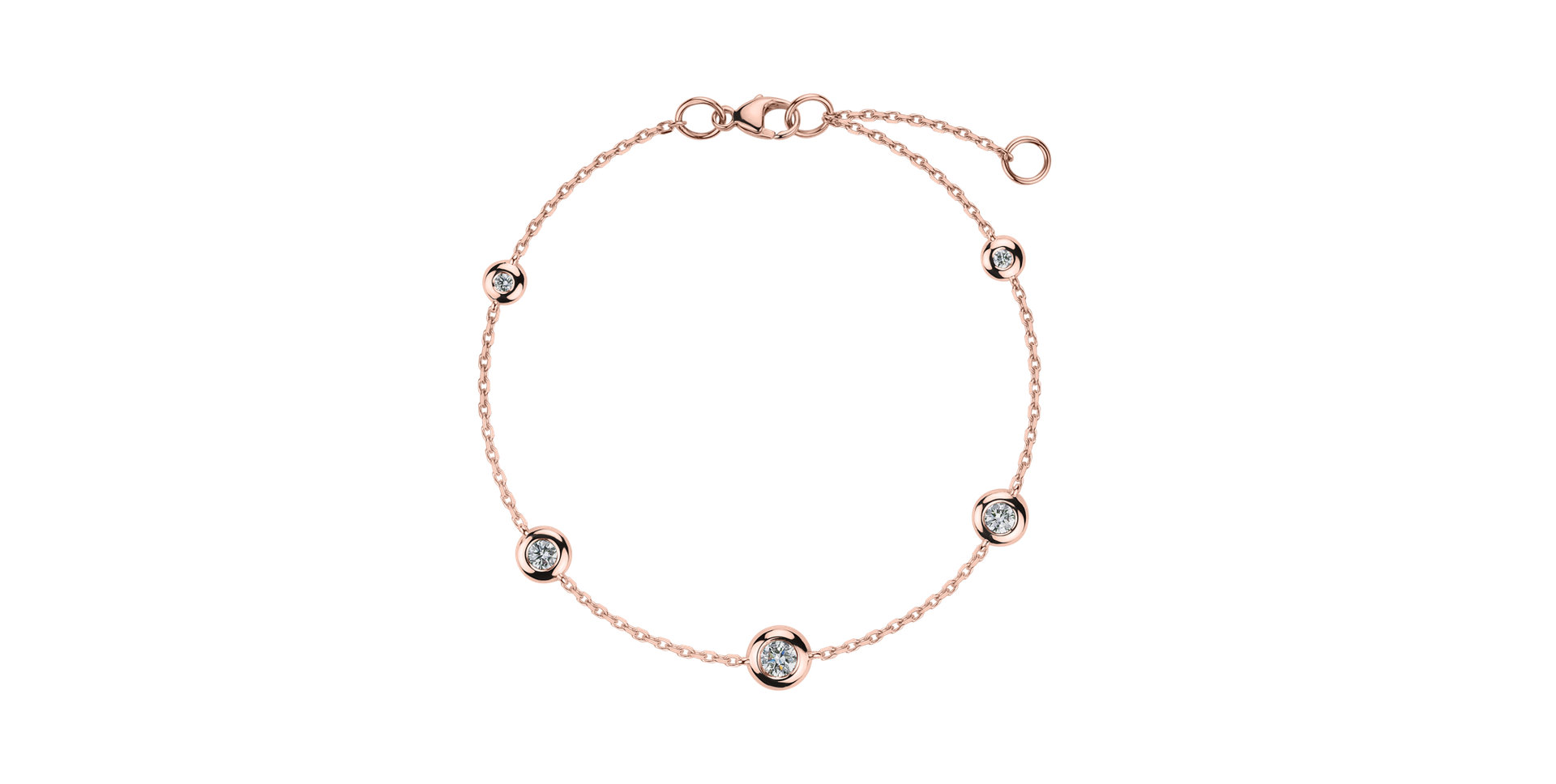 Diamond bracelet Faith Dots
