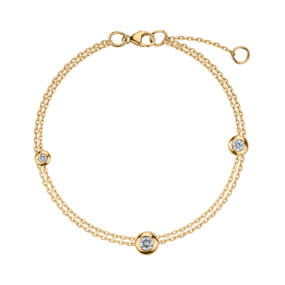 Bracelet with diamonds Declan