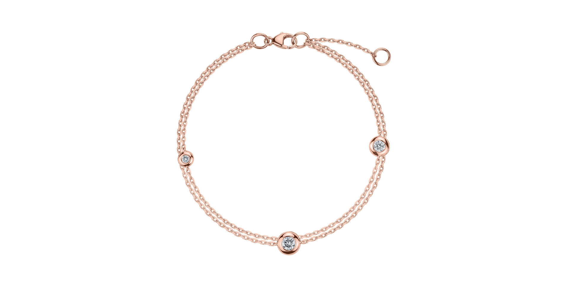 Diamond bracelet Love Points