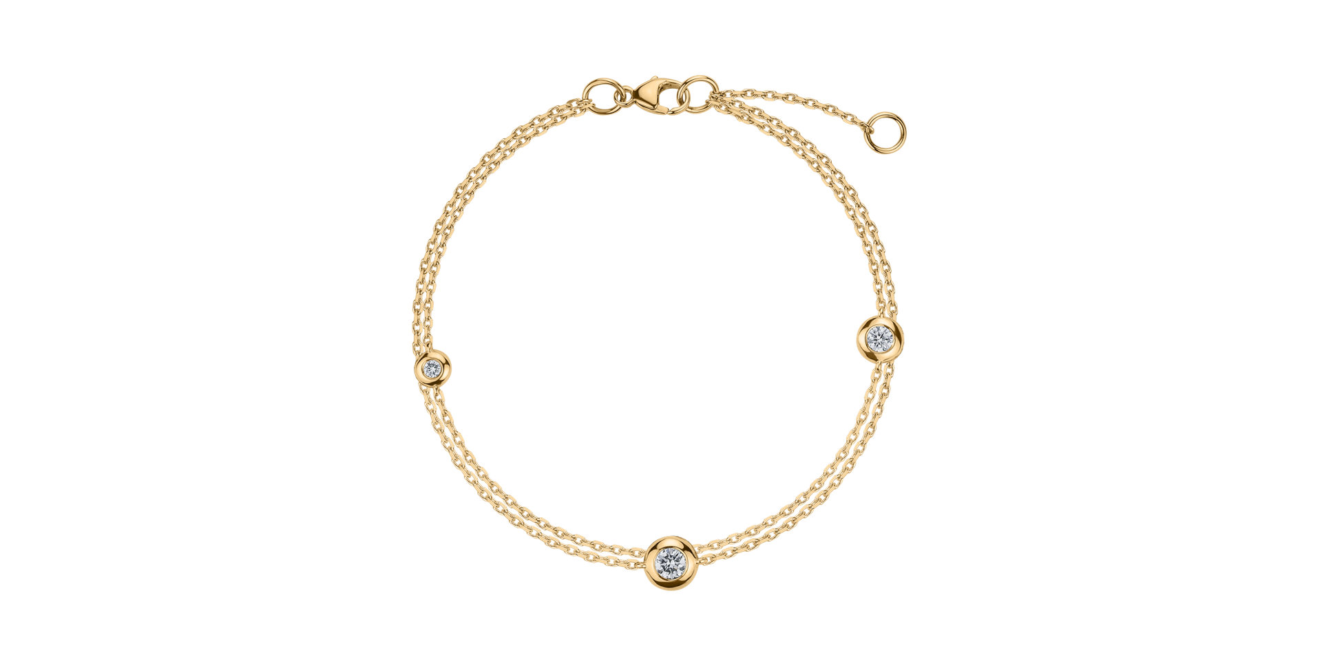 Diamond bracelet Love Points