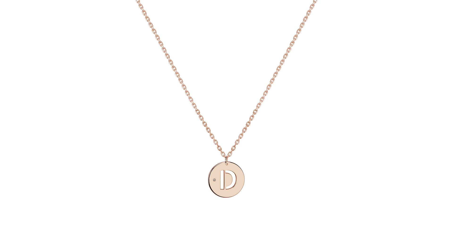 Diamond necklace Cut Coins D
