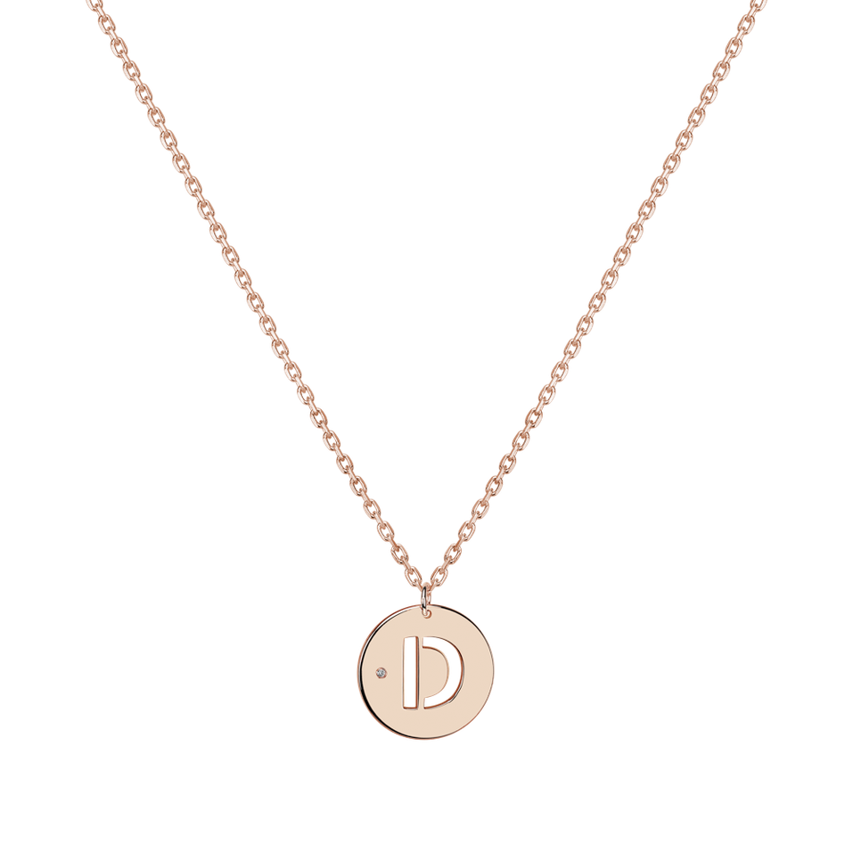 Diamond necklace Cut Coins D