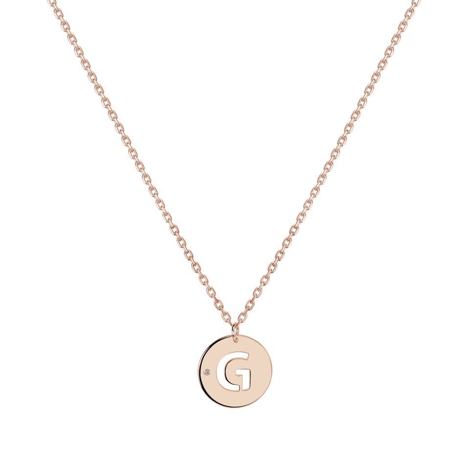 Diamond necklace Cut Coins G