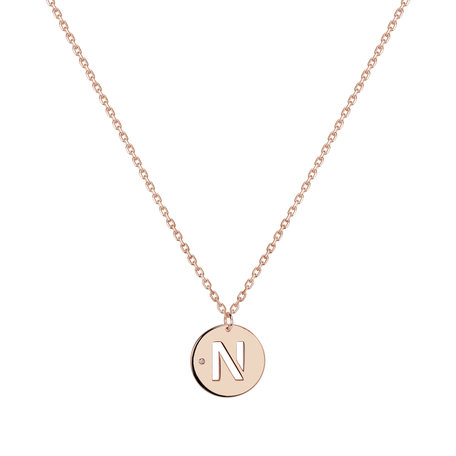 Diamond necklace Cut Coins N
