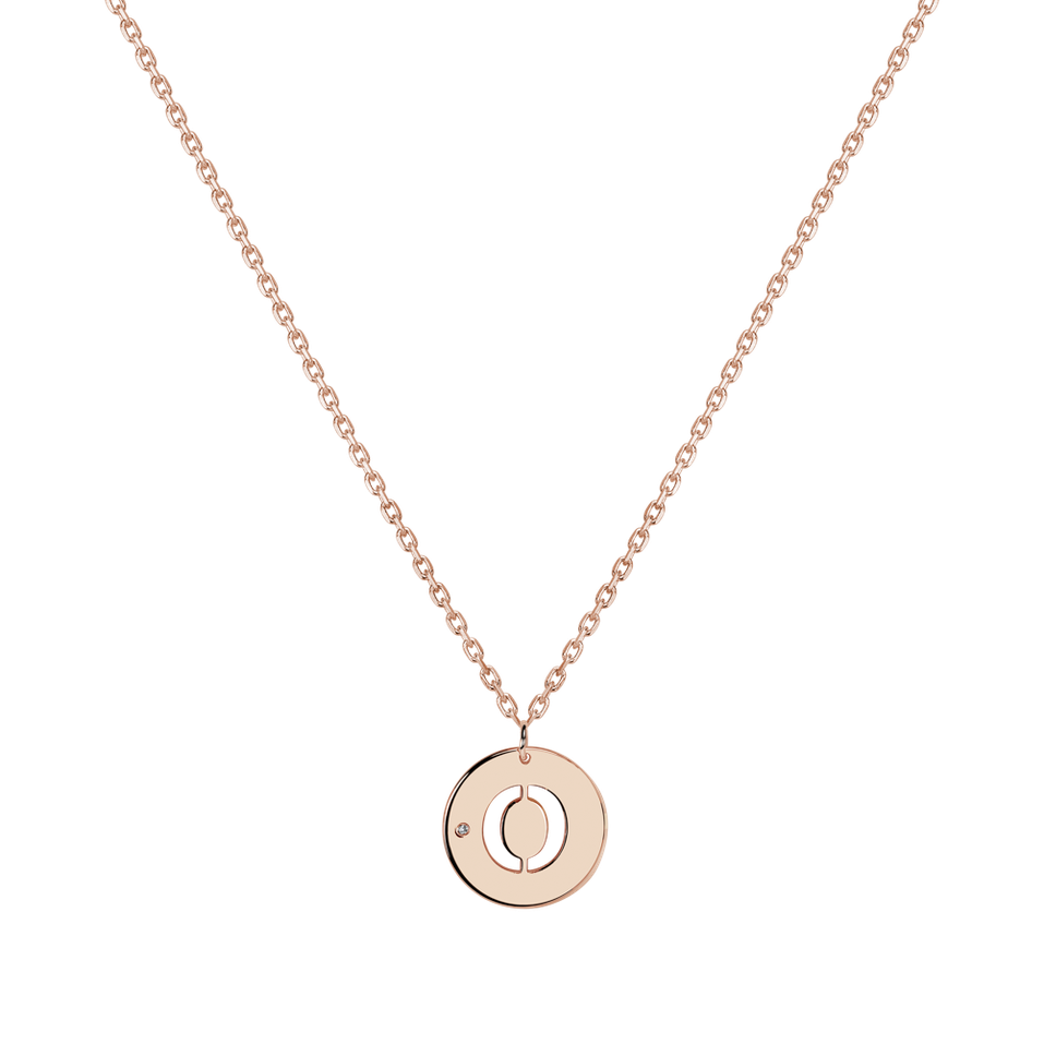 Diamond necklace Cut Coins O